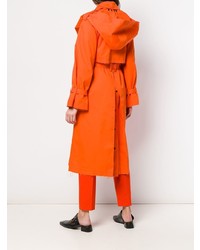 orange Trenchcoat von Eudon Choi