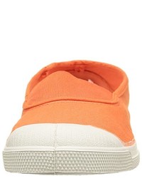 orange Turnschuhe von Bensimon