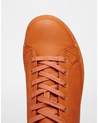 orange Turnschuhe von Asos