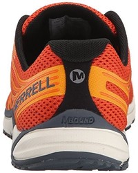 orange Turnschuhe von Merrell