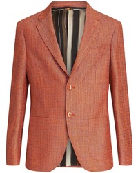 orange Tweed Sakko von Etro