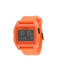 orange Uhr von Nixon