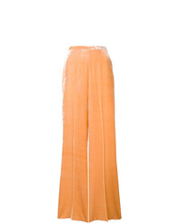 orange weite Hose aus Samt von Forte Forte