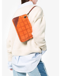 orange Wildleder Clutch von JW Anderson