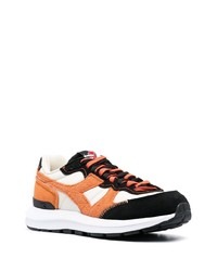 orange Wildleder niedrige Sneakers von Diadora