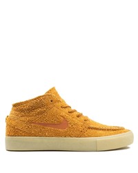 orange Wildleder niedrige Sneakers von Nike