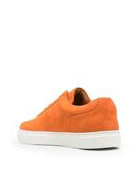 orange Wildleder niedrige Sneakers von Harrys Of London