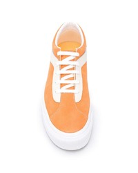 orange Wildleder niedrige Sneakers von Vans