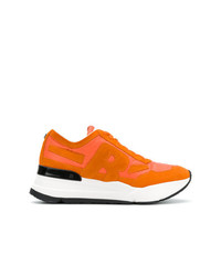 orange Wildleder niedrige Sneakers von Rucoline