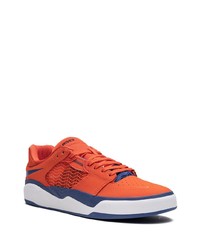 orange Wildleder niedrige Sneakers von Nike