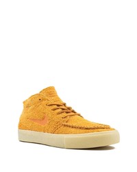 orange Wildleder niedrige Sneakers von Nike