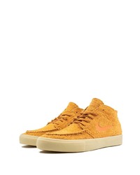 orange Wildleder niedrige Sneakers von Nike