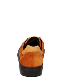 orange Wildleder niedrige Sneakers von Sioux