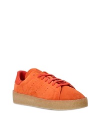 orange Wildleder niedrige Sneakers von adidas