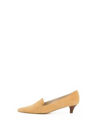 orange Wildleder Pumps von Evita