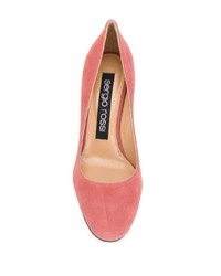 orange Wildleder Pumps von Sergio Rossi