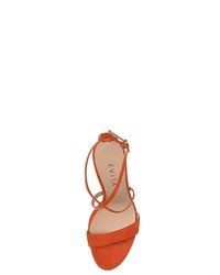 orange Wildleder Sandaletten von Evita