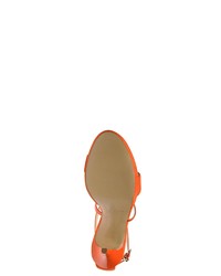 orange Wildleder Sandaletten von Evita