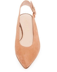 orange Wildleder Sandaletten von Stuart Weitzman