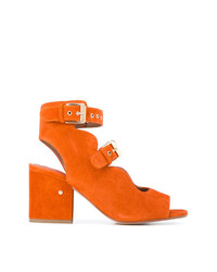 orange Wildleder Sandaletten von Laurence Dacade