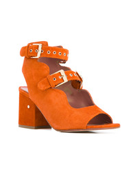 orange Wildleder Sandaletten von Laurence Dacade