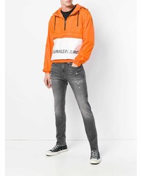 orange Windjacke von CK Jeans