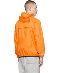 orange Windjacke von Comme Des Garcons Play