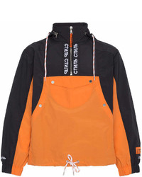 orange Windjacke