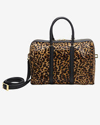 Reisetasche mit Leopardenmuster