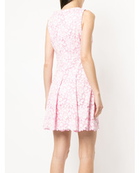 rosa ausgestelltes Kleid aus Spitze von Boutique Moschino