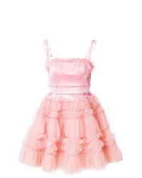 rosa ausgestelltes Kleid aus Tüll von Viktor&Rolf Soir
