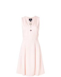 rosa ausgestelltes Kleid von Cavalli Class