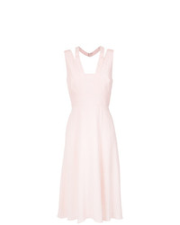 rosa ausgestelltes Kleid von Tufi Duek