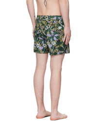 rosa Badeshorts mit Blumenmuster von Tom Ford