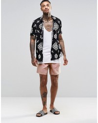 rosa Badeshorts von Asos