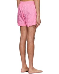 rosa Badeshorts von Bottega Veneta