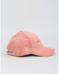 rosa Baseballkappe von Asos