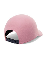 rosa Baseballkappe von Maison Michel