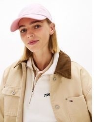rosa Baseballkappe von Tommy Jeans
