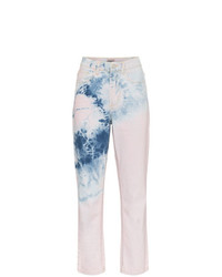 rosa bedruckte Jeans von Ashley Williams