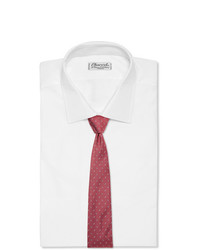rosa bedruckte Krawatte von Turnbull & Asser