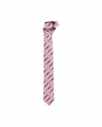 rosa bedruckte Krawatte von ENGBERS