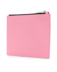 rosa bedruckte Leder Clutch von Calvin Klein 205W39nyc