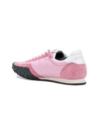 rosa bedruckte niedrige Sneakers von Kenzo