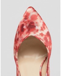 rosa bedruckte Pumps von Paper Dolls