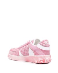 rosa bedruckte Segeltuch niedrige Sneakers von Gcds