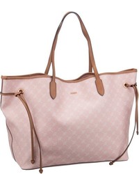 rosa bedruckte Shopper Tasche aus Leder von Joop!