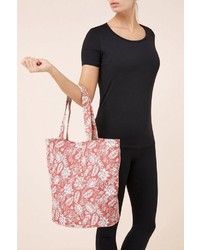rosa bedruckte Shopper Tasche aus Segeltuch von NEXT