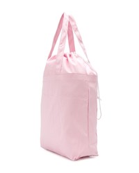 rosa bedruckte Shopper Tasche aus Segeltuch von See by Chloe