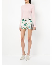 rosa bedruckte Shorts von Loveless
